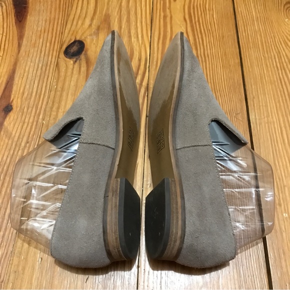 Levity Tan Suede Loafer Flats Slip-Ons, EUC, 6.5 - Picture 5 of 10